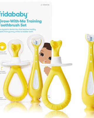 Fridababy Grow-with-Me Training Toothbrush Set